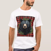 ブラックベアーシルエットTシャツ Tシャツ (正面)