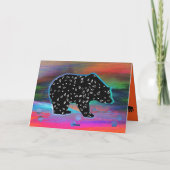 ブラックベアースピリット北部光カラーズカード カード (裏面)