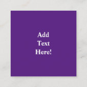 ブラックベアースピリット北部光カラーズスクエアバス スクエア名刺 (裏面)