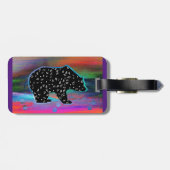 ブラックベアースピリット北部淡色 ラゲッジタグ (裏面横)