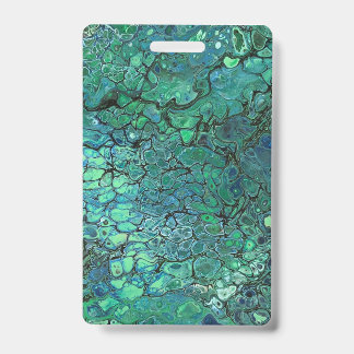 ブラックベアーズブルーとグリーン バッジ