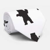 ブラックベアータイ ネクタイ (ロール)
