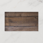 ブラックベアーブラックベアーズポーズ 名刺 (裏面)