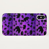 ブラックベアーブラックベアーズポーズ Case-Mate iPhoneケース (裏面(横))