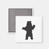 ブラックベアーマグネット マグネット (正面/裏面)