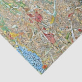 ブラックベアーモザイクパターンプリントデコページ 薄葉紙 (詳細)