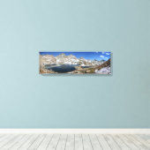 ブラックベアーレイク – シエラ キャンバスプリント (インサイチュ (ウッドフロア))