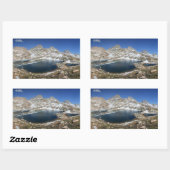 ブラックベアーレイク – シエラ 長方形シール (シート)