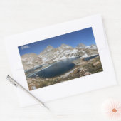 ブラックベアーレイク – シエラ 長方形シール (封筒)