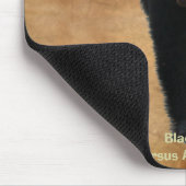 ブラックベアーワイルドライフサポーターマウスパッド マウスパッド (コーナー)