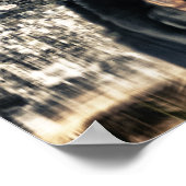 ブラックベア反射 ポスター (角)