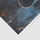 ブラックベア素朴ポートレートデコパージュ 薄葉紙 (詳細)