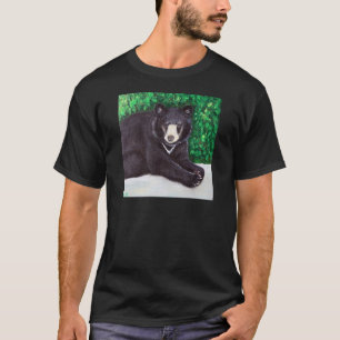ブラックベア絵画ズ Tシャツ