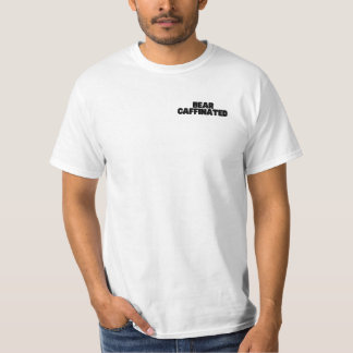 ブラックベア - とてもカフェインたっぷり 面白いベアTシャツ Tシャツ