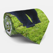 ブラックベア&フォレストワイルドライフアースデイネクタイ ネクタイ (ロール)