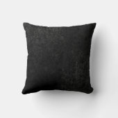 ブラックベエレガントルベット金ゴールド初めてのクリスマス結婚した クッション (裏面)