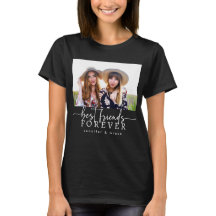 ブラックベストフレンドTシャツ