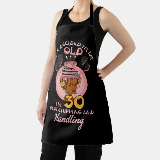 ブラックベティ誕生日やる気を起こさせるボックスI_ve決定 エプロン (インサイチュ)