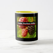 ブラックベリーのプロモーション ツートーンマグカップ (中央)