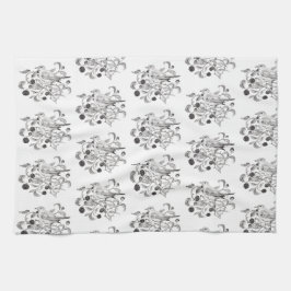 ブラックベリーの収穫 –  キッチンタオル