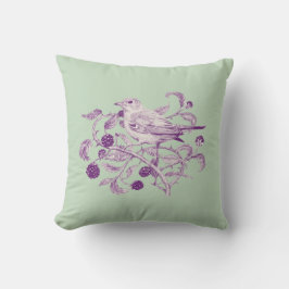 ブラックベリーの収穫 –  クッション