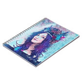 ブラックベリーの妖精の新しい王冠の螺線形ノート ノートブック (左側)