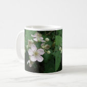 ブラックベリーの花マグ コーヒーマグカップ (正面左)