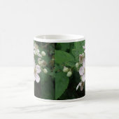 ブラックベリーの花マグ コーヒーマグカップ (中央)
