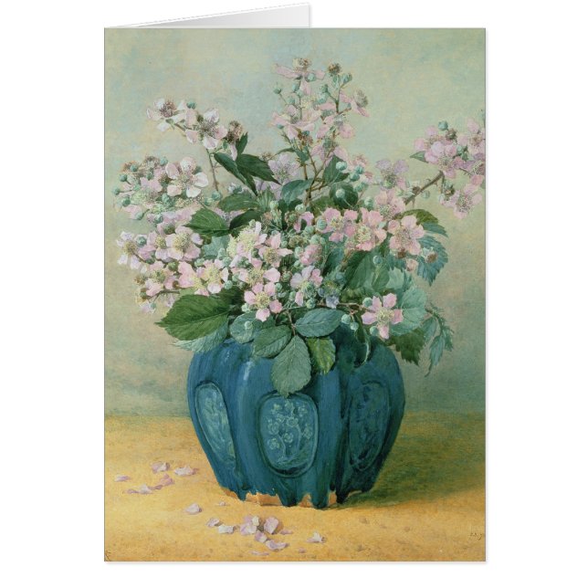 ブラックベリーの花 (正面)