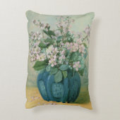 ブラックベリーの花 アクセントクッション (裏面(縦))