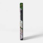 ブラックベリーの花 マクロ iPhoneケース (左側面)
