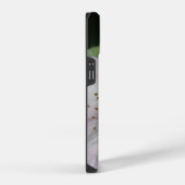 ブラックベリーの花 マクロ iPhoneケース (右側面)