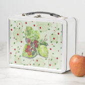 ブラックベリーの赤い果実 メタルランチボックス (インサイチュ)