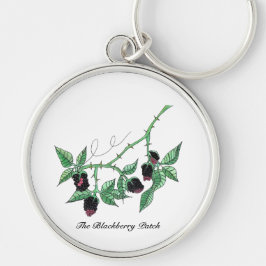 ブラックベリーパッチ… Keychain キーホルダー