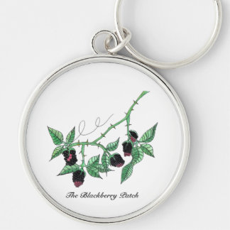 ブラックベリーパッチ… Keychain キーホルダー