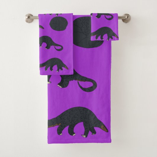 ブラックベリーパンゴリン バスタオルセット (インサイチュ)