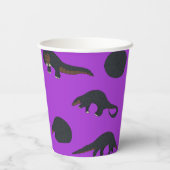 ブラックベリーパンゴリン 紙コップ (裏面)