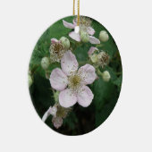 ブラックベリーフラワーズオーナメント セラミックオーナメント (右)