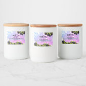 ブラックベリーフルーツキャニング | Jam Jarラベル フードラベル (ボトル)