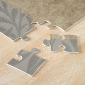 ブラックベリーフローラガーデンフラワーバタフライアート ジグソーパズル (側面)