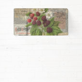 ブラックベリーフローラガーデンフラワーバタフライアート 横断幕 (インサイチュ)