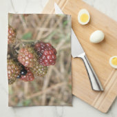 ブラックベリーボナンザキッチンタオル キッチンタオル (四つ折り)