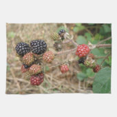 ブラックベリーボナンザキッチンタオル キッチンタオル (横)