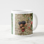 ブラックベリーボナンザマグ ジャンボコーヒーマグカップ (正面右)