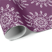 ブラックベリーマンダラ ラッピングペーパー (ロールコーナー)