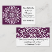 ブラックベリーマンダラ 名刺 (正面/裏面)