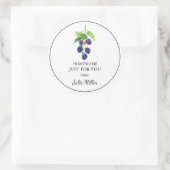 ブラックベリーレーベルのためだけの手作り ラウンドシール (バッグ)