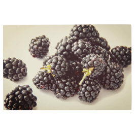 ブラックベリー写真。買今 メタルプリント