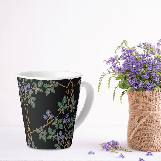 ブラックベリー登山つる植物ウィリアム・モリス カフェラテマグ
