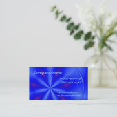 ブラックベリー色の名刺 名刺 (スタンド正面)